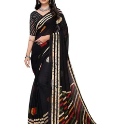 Moda Rapido Printed Saree image 1