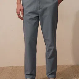 HIGHLANDER Men Solid Relaxed Fit Mid-Rise Casual Regular Trouser-picture-22