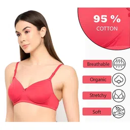 CHILEELIFE Bra Medium Coverage Lightly Padded image 5