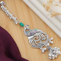 niva fashion Women Silver Brooch-image-99