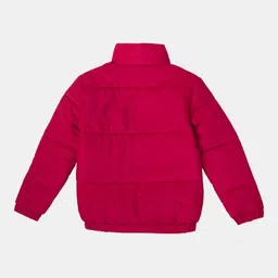 Pepe Jeans Boys Mock Collar Solid Puffer Jacket image 5