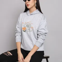CORSICA Women Polyester Printed Hooded Pullover Sweatshirt-image-77
