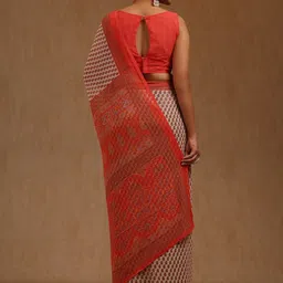 Soch Ethnic Motifs Pure Georgette Saree image 5