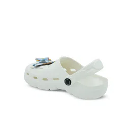 Yellow Bee Boys Pilot Bear & Airplane Charm Clogs image 2