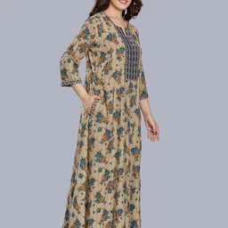 SANAA Printed Maxi Nightdress image 5