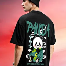 zentik Men Graphic Printed Round Neck Cotton Relaxed Fit T-shirt-picture-34