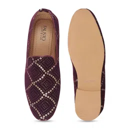 FAUSTO Men Woven Design Mojaris image 3