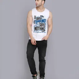 SLOWLORIS Men Pack Of 2 Printed Innerwear Vests image 5