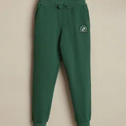 Allen Solly Junior Boys Brand Logo Mid Rise Regular Fit Joggers Trackpants-image-51
