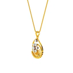 KISNA DIAMOND AND GOLD JEWELLERY 18KT Pendant Diamond Weight - 0.16 CT image 3