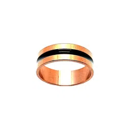 Dynamic Retail Global Set of 2 Rings for Men & Women, Multicolor-Gold Alloy Ring () image 2