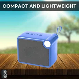 GUGGU M406 (PORTABLE WIRELESS SPEAKER) Crystal Clear Sound With Long Life BatteryU213 5 W Bluetooth Speaker-picture-10