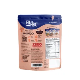 Fit And Flex Baked Granola Breakfast Cereal - Mixed Fruit 275g (Pack Of 2) image 2