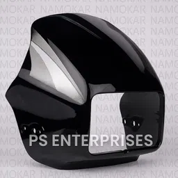namokar Splendor plus grey visor Bike Headlight Visor image 2