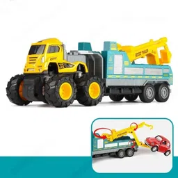 zuuluzrs 1:43 Friction Power Towing Trucks Toy image 5