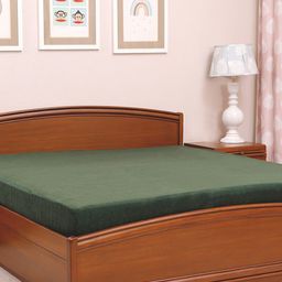 TIDY SLEEP Green Solid  Waterproof Mattress Protector-picture-44