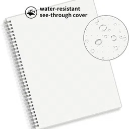 innaxa Dot Grid Spiral Notebook, B5, PP Cover, 80-Sheet / 160-Page per Book (2 Pack) B5 Notebook Dotted 160 Pages image 5