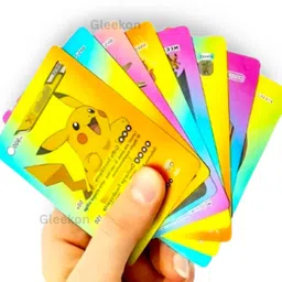 bestie toys Common Rare Mystery Card Kids(rainbow, silver, gold ,& black rosegold 50) image 4