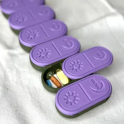 crossfire 7 days Cute Day-Night - 7 day pill organizer Pill Box image 4