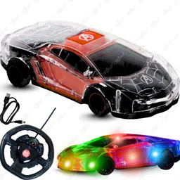 toyco High Speed Racing RC Car with FLASHING LIGHTS Rechargeable Remote Control Car-picture-43