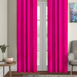 Aura Pink 2 Pcs Door Curtain-picture-40