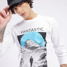 glitchez Graphic Printed T-shirt-image-2