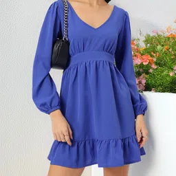 DressBerry Ruffle Dreams Flounce Mini Dress-picture-42