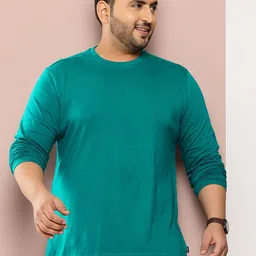 Sztori Plus Size Printed Pure Cotton T-shirt image 3