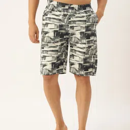 The Indian Garage Co Men Off-White & Black Printed Pure Cotton Boxers 1120-BXR10-12-picture-24