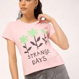 DressBerry Candy Riot Printed Cotton T-shirt image 2