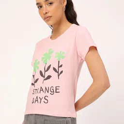 DressBerry Candy Riot Printed Cotton T-shirt image 4