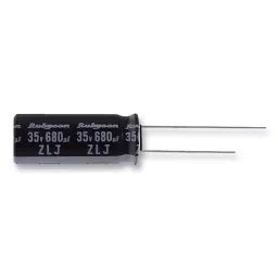 RUBYCON Cap, 100µf, 35V, 20%, 35ZLJ100M6.3X11 (Pack of 5)-picture-36