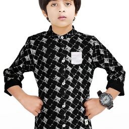 MADE IN THE SHADE Unisex Kids Printed Casual Shirt-picture-5