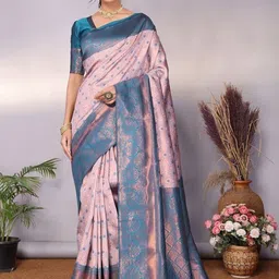 AVANTIKA FASHION Woven Design Zari Kanjeevaram Saree-picture-32