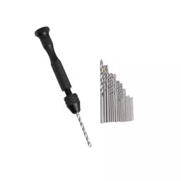 YADAV Precision Pin Vise Hand Drill with 25 Pcs Micro Twist Drill Bit Set 0.5–3.0 mm for PCB, Metal, Wood, Jewelry & Plastic-picture-29