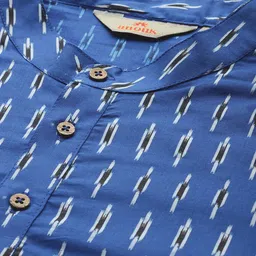 Anouk Printed Pure Cotton Kurta with Trousers image 2