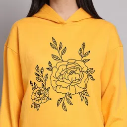 7 ISLANDS Women Printed Hooded Sweatshirt image 2