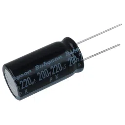 RUBYCON Aluminum Electrolytic Capacitor, 220Uf, 200V, 20%, Radial, 200PK220MEFC16X31.5-picture-20