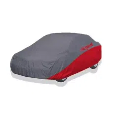 Elegant Grey & Red Water Resistant Car Body Cover for Honda City 2017-2019-picture-43