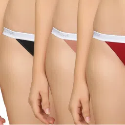 Triumph Stretty Cotton 141 Tanga 3P Brief (Pack of 3)-picture-19