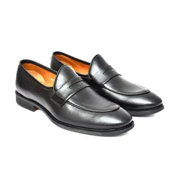 NICO NERINI Men Leather Formal Loafers image 2