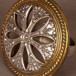 Sangria Women Silver Plated Oxidised Finger Ring-picture-28