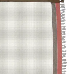 Aura Orange & White 5 Cotton 210 GSM Bath Towel image 5