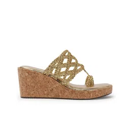Anouk Ethnic Wedge Sandals image 5