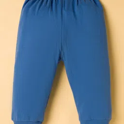 Tango Looper Knit Full Length Lounge Pant With Text Print Pack Of 2 - Blue image 5