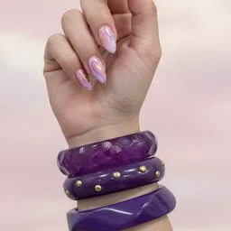 TAG 7 Set Of 3 Plastic Bangle image 4