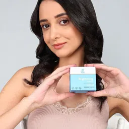 7THAJMA Brightening Cream With Badam & Kesar - 50 g image 2