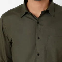 MARK & ALBERT Men Linen Casual Shirt image 5