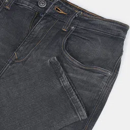 AD By Arvind Men Cotton Slim Fit Heavy Fade Stretchable Jeans image 4