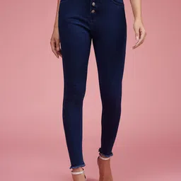 DressBerry Women Skinny Fit High-Rise Stretchable Jeans image 2